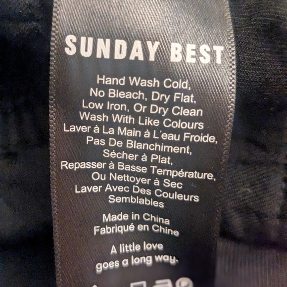 Aritzia Sunday Best Black Strapless Tabata Ankle Boho Jumpsuit Romper Size XS - Picture 8 of 10